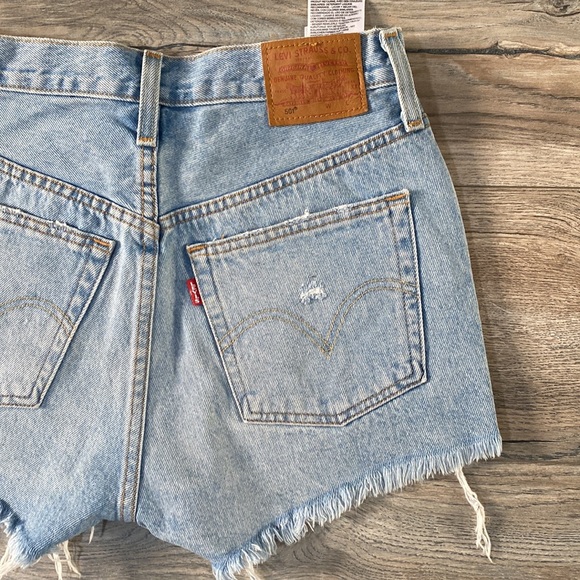 Levi's 501 high rise premium shorts - Picture 7 of 14
